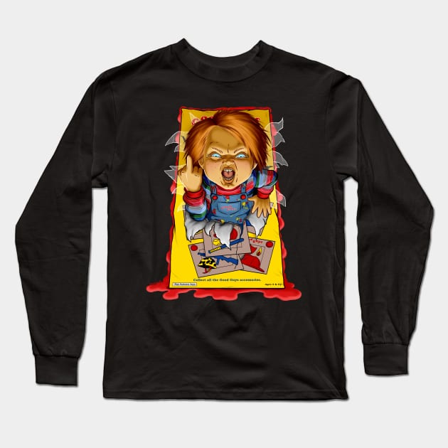 Chucky Unboxing Long Sleeve T-Shirt by sk8rDan